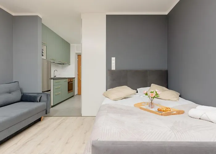 Apartament Studio With Balcony Kokoryczki By Renters