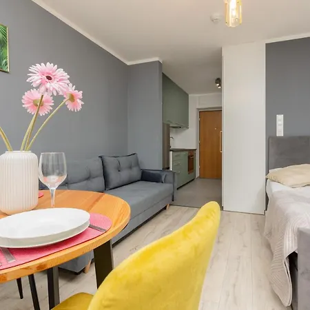 Apartamento Studio With Balcony Kokoryczki By Renters